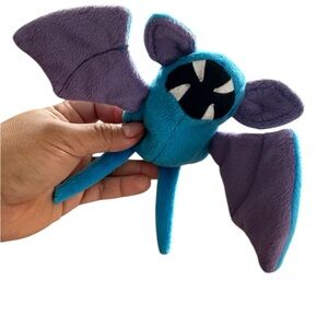 Pokemon Zubat Plush Toy - Blue and Purple